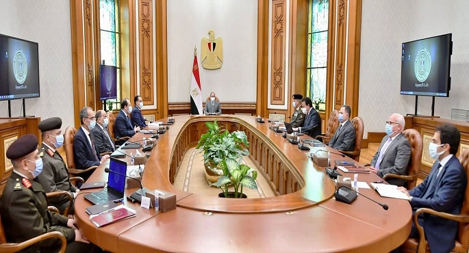 الرئيس السيسي يوجه بالتنسيق بين الجهات المعنية بالدولة لضمان التشغيل الأمثل لمنظومة الشبكة الوطنية الموحدة للطوارئ والسلامة