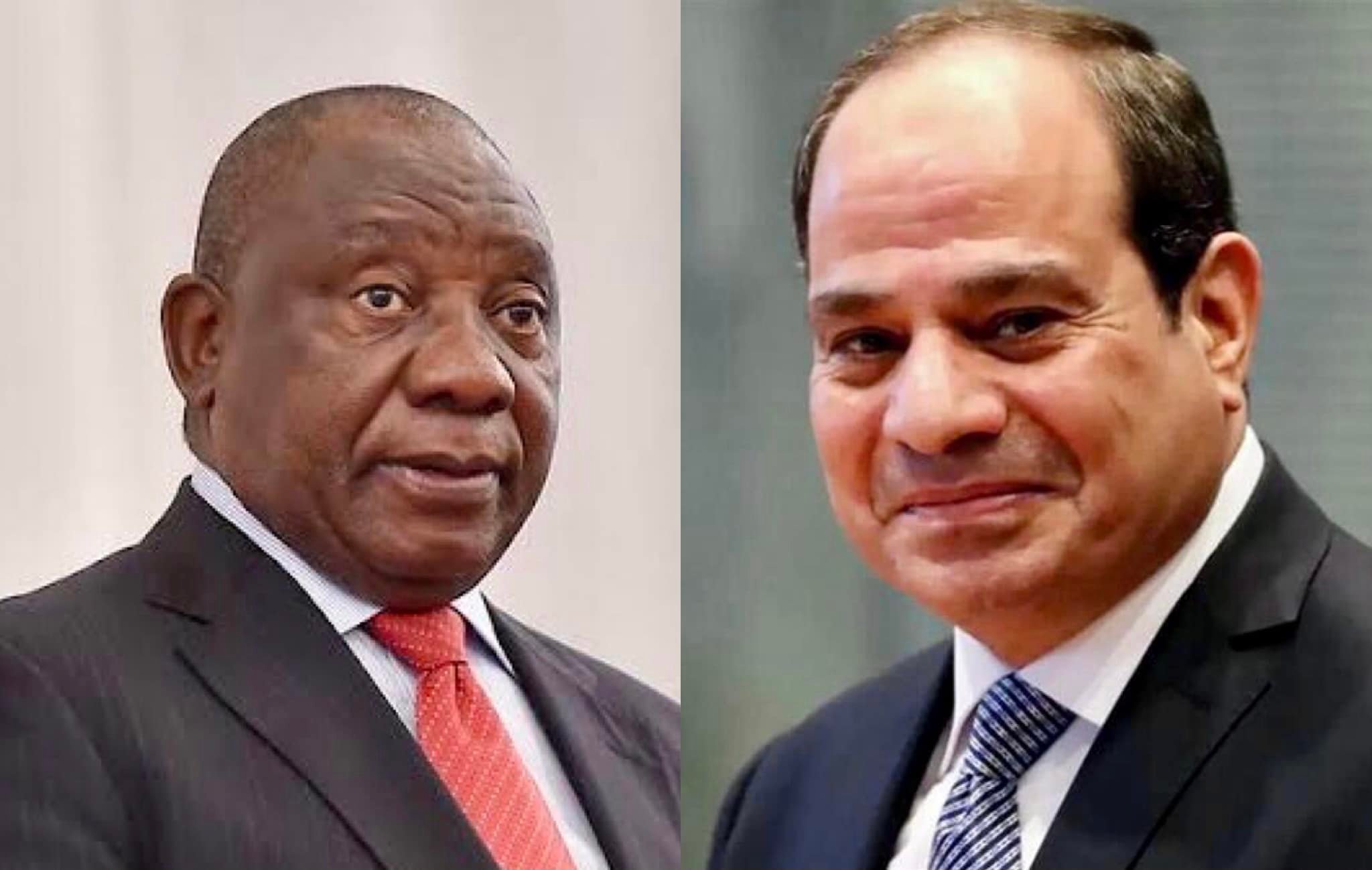 الرئيس السيسي يعزي نظيره الجنوب أفريقي في ضحايا فيضانات مدينة “دیربان”