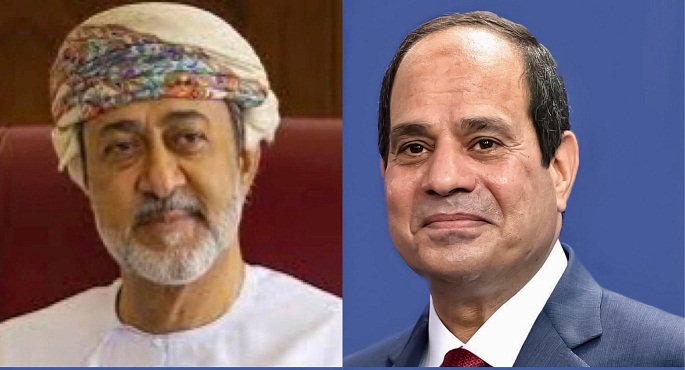 الرئيس السيسي يهنئ سلطان عمان بحلول شهر رمضان المعظم