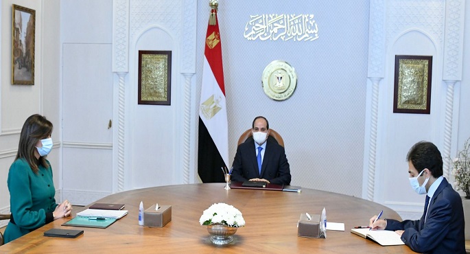 السيسي يطمئن على سلامة وأوضاع الجالية المصرية في أوكرانيا