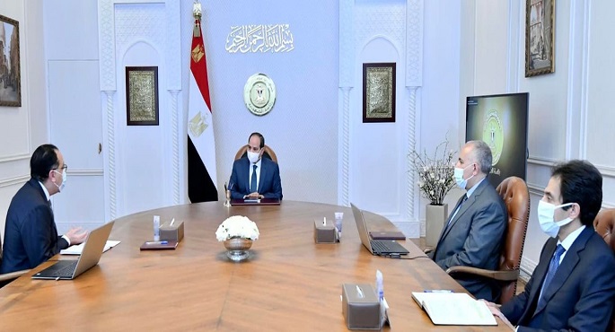 الرئيس السيسي يوجه بالاستمرار بالتوسع في تطبيق ونشر نظام الري الحديث للأراضي الزراعية