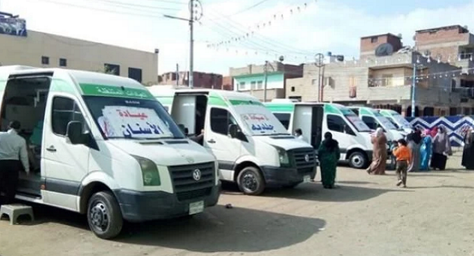 الصحة : 27 قافلة طبية مجانية بالمحافظات خلال العشر الأواخر من رمضان
