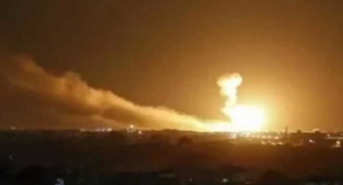 الطيران الحربي الإسرائيلي يقصف عدة نقاط بمُحيط العاصمة السورية