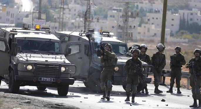 إصابات بالرصاص الحي والمطاطي خلال مواجهات بين الفلسطينيين والاحتلال الإسرائيلي في نابلس