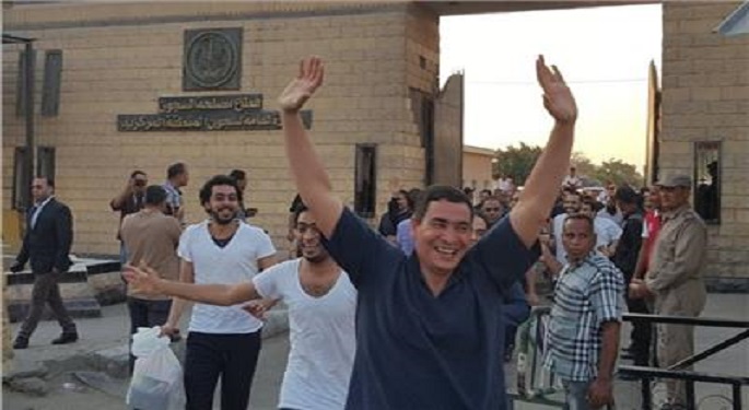 الإفراج عن 727 نزيلا من المحكوم عليهم بمناسبة الاحتفال بذكرى ثورة 23 يوليو