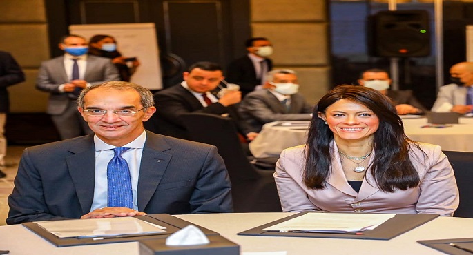 بالصور..وزيرا التعاون الدولي والاتصالات وتكنولوجيا المعلومات يُطلقان مبادرة فريق العمل الأممي المشترك حول التكنولوجيا والابتكار