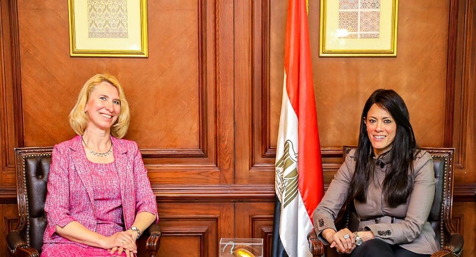 وزيرة التعاون الدولي تبحث مع كبيرة الاقتصاديين بالبنك الأوروبي لإعادة الإعمار والتنمية سبل التعاون المشترك