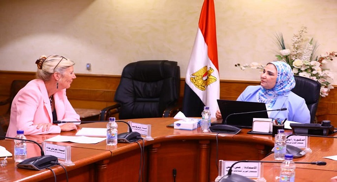 بالصور.. “التضامن” وصندوق الأمم المتحدة للسكان يبحثان التعاون في عدة مشروعات