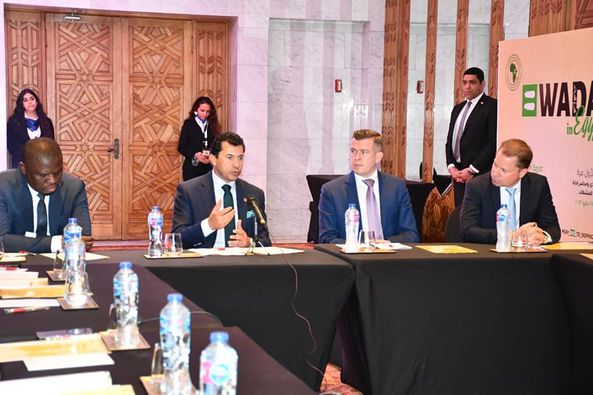 انطلاق اجتماع وزراء الشباب والرياضة الأفارقة أعضاء مجلس إدارة الوكالة الدولية لمكافحة المنشطات “الوادا”