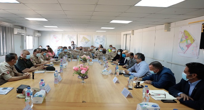 اجتماع تنسيقي لوزير السياحة ورئيس الهيئة الهندسية   لمتابعة آخر مستجدات مشروع المتحف المصري الكبير