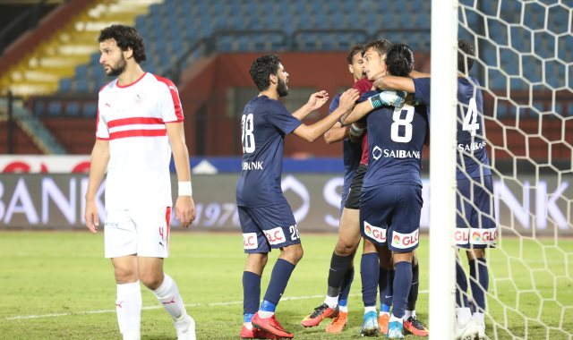 إنبي يفوز الزمالك في الدوري الممتاز بهدفين نظيفين