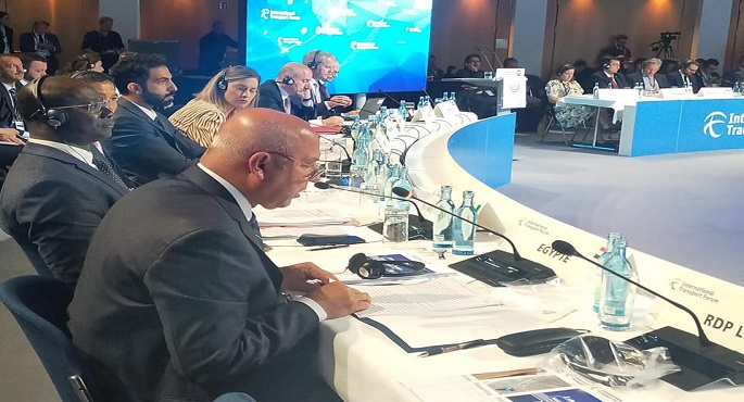 بالصور .. وزير النقل يشارك في الاجتماع الوزاري لقمة المنتدى الدولي للنقل في مدينة لايبزغ الألمانية