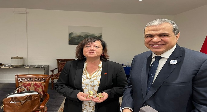 على هامش زيارته إلى المغرب.. سعفان يلتقي مسئولة ألمانية لبحث ثقل مهارات الفنيين وتأهيل الشباب لسوق العمل