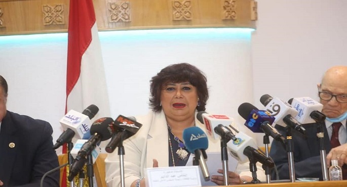 بالصور.. وزيرة الثقافة تفتتح مؤتمر عشرينيات القرن العشرين