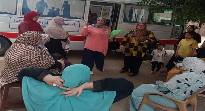 بالصور.. الصحة: تقديم خدمات الصحة الإنجابية لـ41 ألف منتفعة من خلال القوافل والعيادات المتنقلة بأبريل