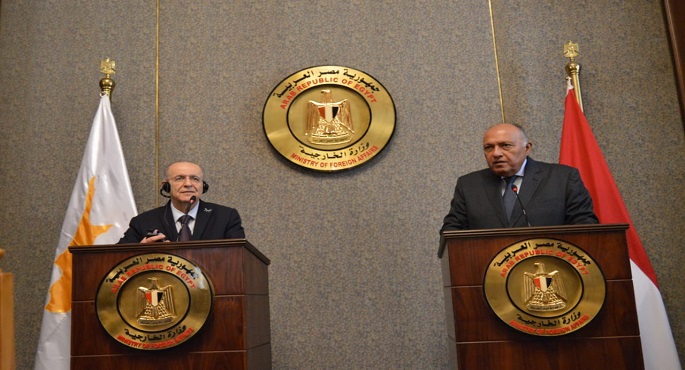 خلال مؤتمر صحفي مشترك.. وزير الخارجية ونظيره القبرصي يؤكدان عمق العلاقات التي تربط البلدين