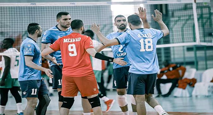 الأهلي “رجال” يفوز على فاب الكاميروني 3-صفر ببطولة إفريقيا للأندية للكرة الطائرة