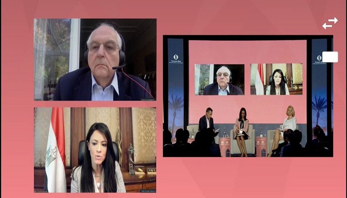 بالصور..  المشاط  تشارك في جلسة نقاشية حول التعاون متعدد الأطراف للبنك الأوروبي لإعادة الإعمار والتنمية