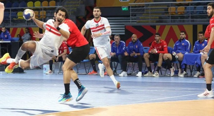 الزمالك يفوز علي كانو بيلارز النيجيري 45-21 في كأس الكؤوس الأفريقية لكرة اليد