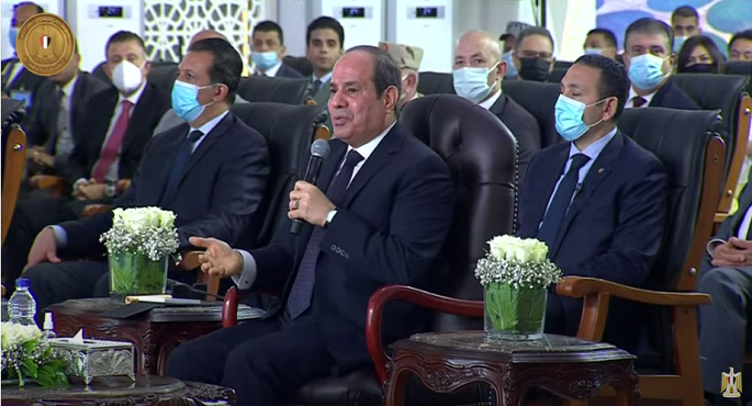 بالفيديو .. الرئيس السيسي يطالب بضرورة الانتهاء من مراحل مشروع مستقبل مصر في أسرع وقت ممكن