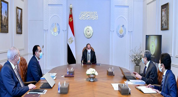 السيسي يبحث الاستراتيجية القومية للطاقة النظيفة ومشروعات إنتاج الهيدروجين الأخضر