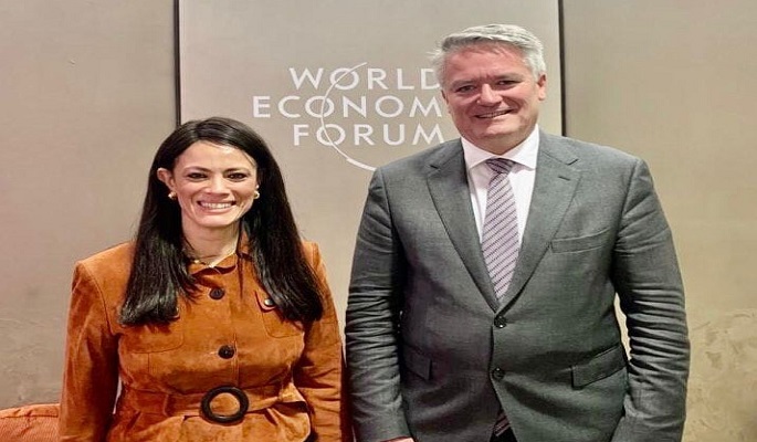 خلال مشاركتها في منتدى دافوس .. المشاط تلتقي الأمين العام لمنظمة التعاون الاقتصادي والتنمية OECD