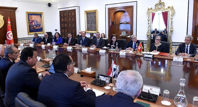 رئيسة الحكومة التونسية تؤكد أهميّة توسيع التعاون في القطاعات الاستراتيجية لتأمين أمننا الغذائي والصحّي مع مصر