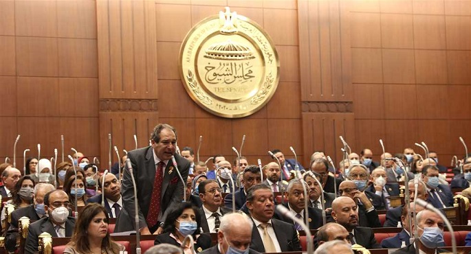 مجلس الشيوخ يدين الحادث الإرهابي الذي استهدف محطة رفع المياه غرب سيناء