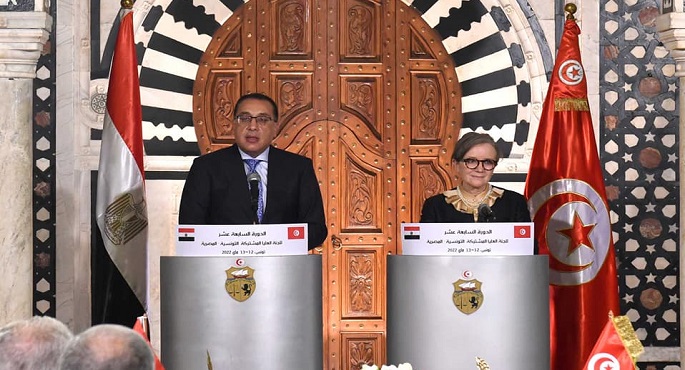 بالصور.. في مؤتمر صحفي مع نظيرته التونسية.. رئيس الوزراء: الاتفاق على أن يكون ٢٠٢٢- ٢٠٢٣ عاماً للتعاون الاقتصادى المصري التونسي