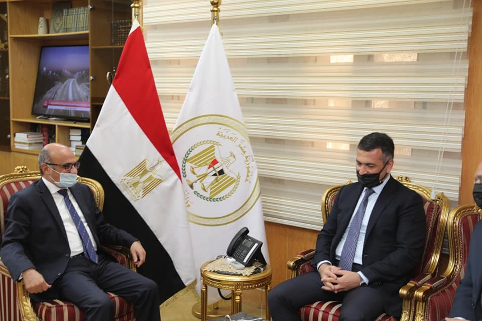 وزير العدل يستقبل رئيس المفوضية الأوروبية لكفاءة العدالة