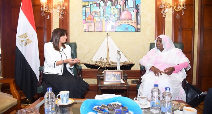 بالصور.. وزيرة الهجرة تستقبل وزيرة العمل السودانية لبحث تبادل الخبرات في ملف المهاجرين والعاملين بالخارج