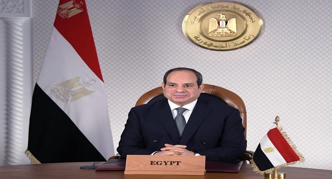 السيسي يتلقى اتصالاً هاتفياً من رئيس الوزراء الإسرائيلي يائير لابيد