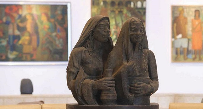 سفير مصر بالولايات المتحدة يفتتح معرضا للفن المصري المعاصر