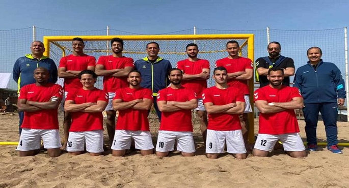 منتخب الشاطئية يختتم اليوم تدريباته لمواجهة مدغشقر فى أمم إفريقيا
