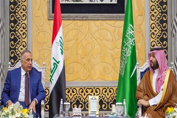 الكاظمي وبن سلمان يؤكدان الدور البارز للعراق في تقريب وجهات النظر بالمنطقة