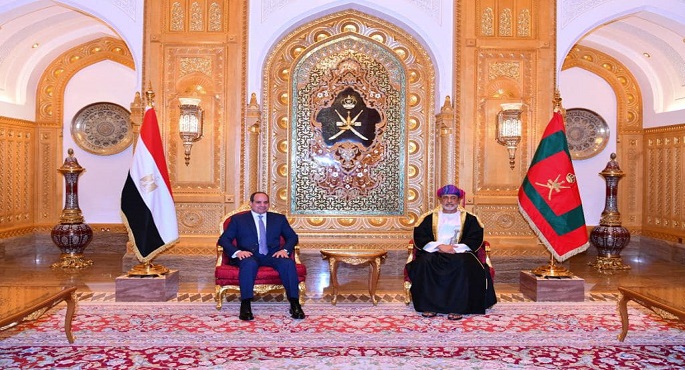 بالصور.. الرئيس السيسي خلال مباحثاته في مسقط: نعتز بعمق ومتانة العلاقات الاستراتيجية مع سلطنة عمان