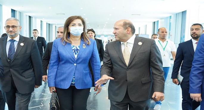 بالصور..السعيد تتفقد أعمال فعاليات الاجتماعات السنوية للبنك الإسلامي بشرم الشيخ