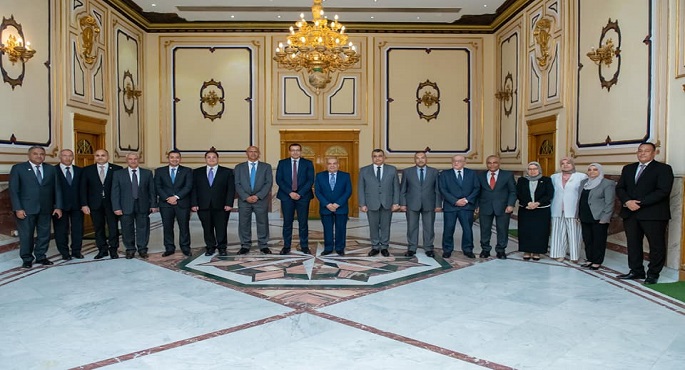 بالصور.. وزيرالدولة للإنتاج الحربي يستقبل عددا من علماء وخبراء مصر بالخارج