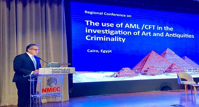 بالصور..مصر تستضيف المؤتمر الإقليمي الأول حول “مكافحة غسل الأموال وتمويل الإرهاب في التحقيقات المعنية بجرائم الفن والآثار”