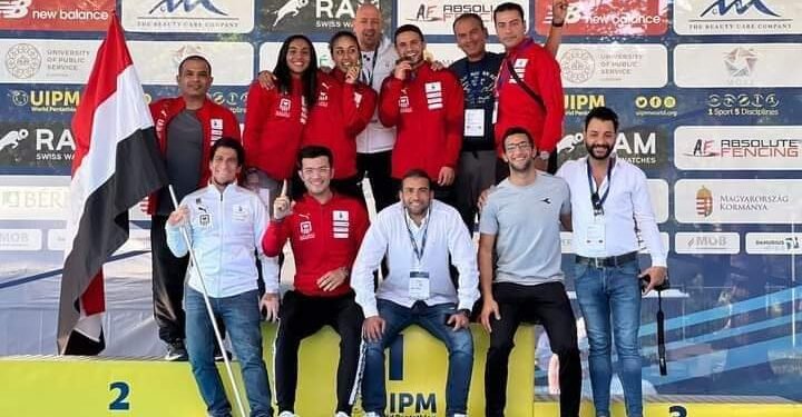 منتخب مصر للخماسي الحديث يتأهل بالعلامة الكاملة إلى نهائي سلسلة كأس العالم