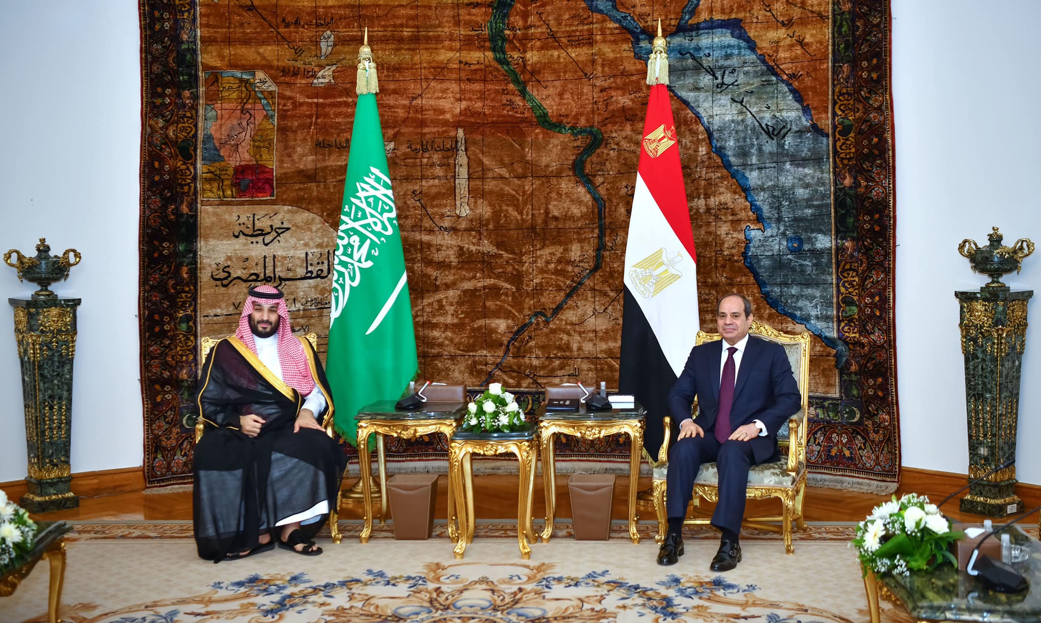 البيان المصري السعودي يؤكد ضرورة تكثيف الجهود للتوصل إلى تسوية شاملة وعادلة للنزاع الفلسطيني الإسرائيلي
