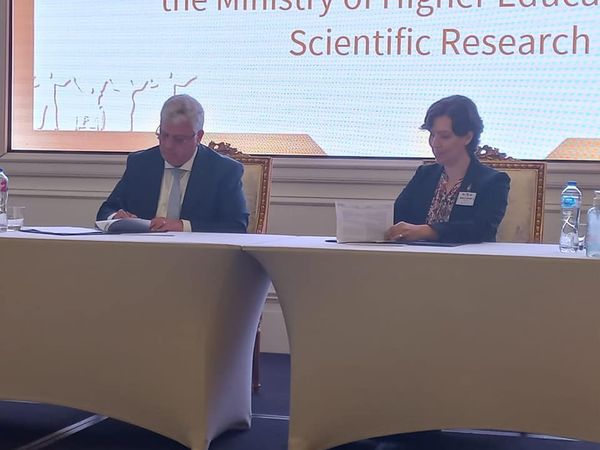 بالصور.. توقيع برتوكول تعاون بين وزارة التعليم العالي و15 جامعة حكومية وأمديست لإنشاء مراكز لخدمة ودعم ذوي الهمم