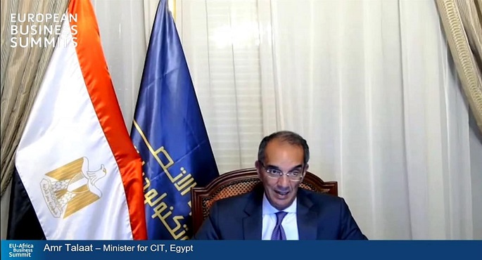 وزير الاتصالات: حريصون على دفع التعاون الأوروبى الأفريقى لخدمة المصالح المشتركة