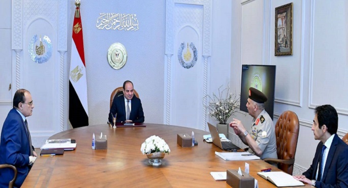 الرئيس السيسي يوجه بالاستمرار في تعزيز جهود الاستصلاح الزراعي بمشروع “الدلتا الجديدة”