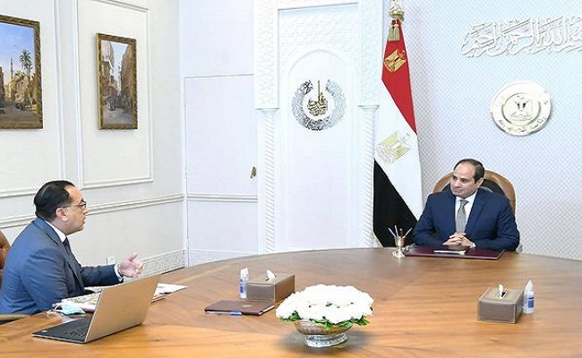 الرئيس السيسي يوجه الحكومة بسرعة تفعيل مبادرة الشراكة مع الإمارات والأردن