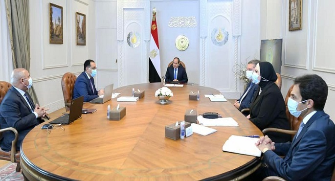 الرئيس السيسي يوجه بالاستمرار في جهود تطوير منظومة الموانئ البحرية المصرية وفق أعلى المعايير