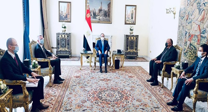 الرئيس السيسي يؤكد حرص مصر على تعزيز التعاون والعلاقات الثنائية مع لاتفيا
