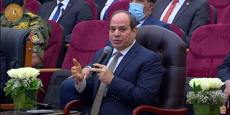السيسي : إجراءات الدولة خلال السنوات الماضية ساهمت في رفع معدلات نمو الإنتاج الحيواني