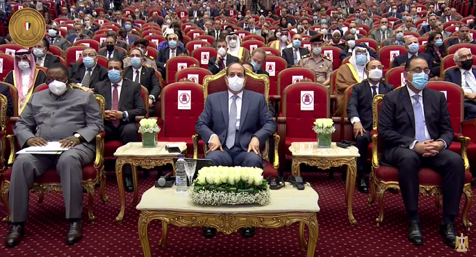 الرئيس السيسي يشهد انطلاق فعاليات المؤتمر والمعرض الطبي الأفريقي الأول