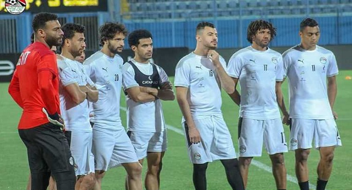منتخب مصر يختتم استعداداته اليوم لمواجهة غينيا غدًا